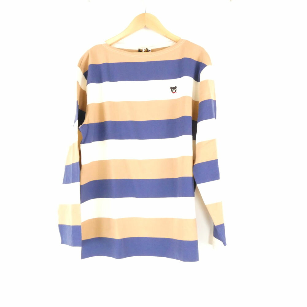 Rakuten - 未使用 MIKI HOUSE ミキハウス Tシャツ M 165-175 コットン100％ 長袖 ボーダー キッズ 子供用 メンズ AM8598A16 【中古】