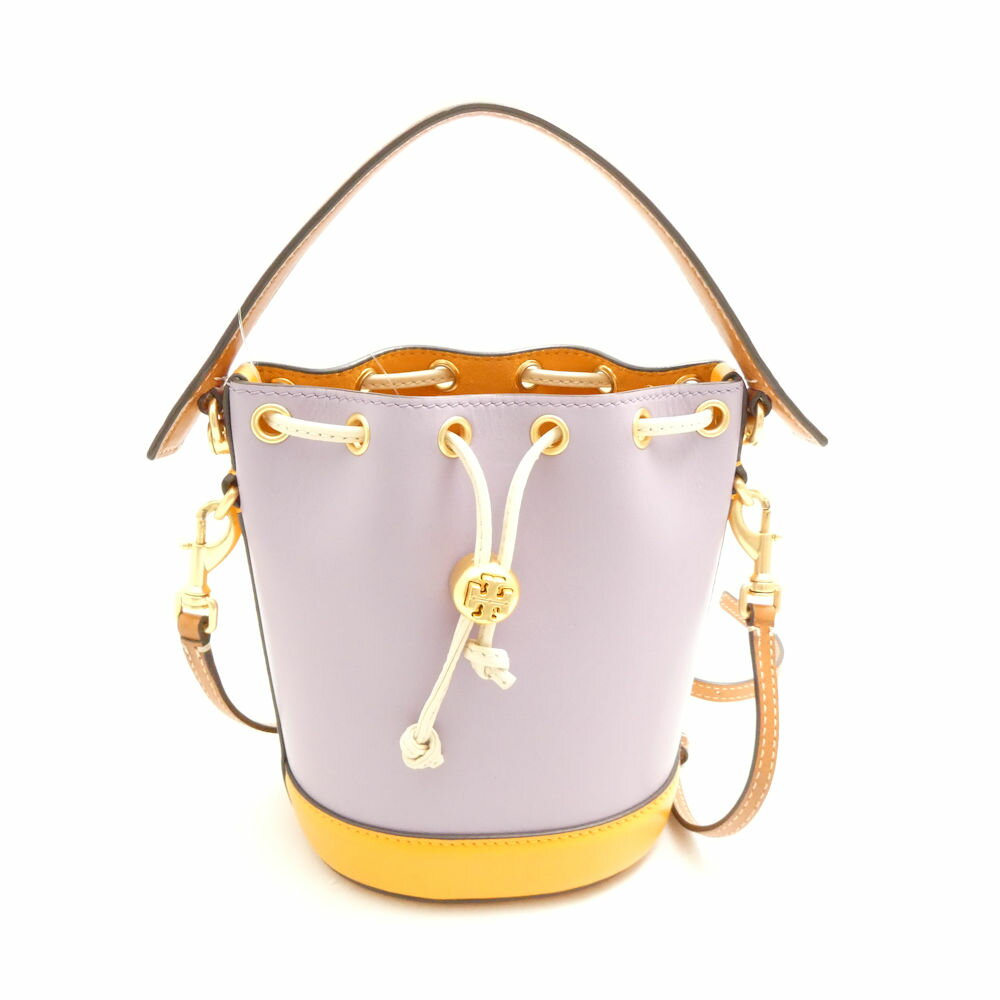 トリーバーチ ショルダーバッグ ナイロン レザー 花柄 ロゴ 白 マルチカラー TORY BURCH（トリーバーチ） トートバッグ 2way ショルダーバッグ PVC