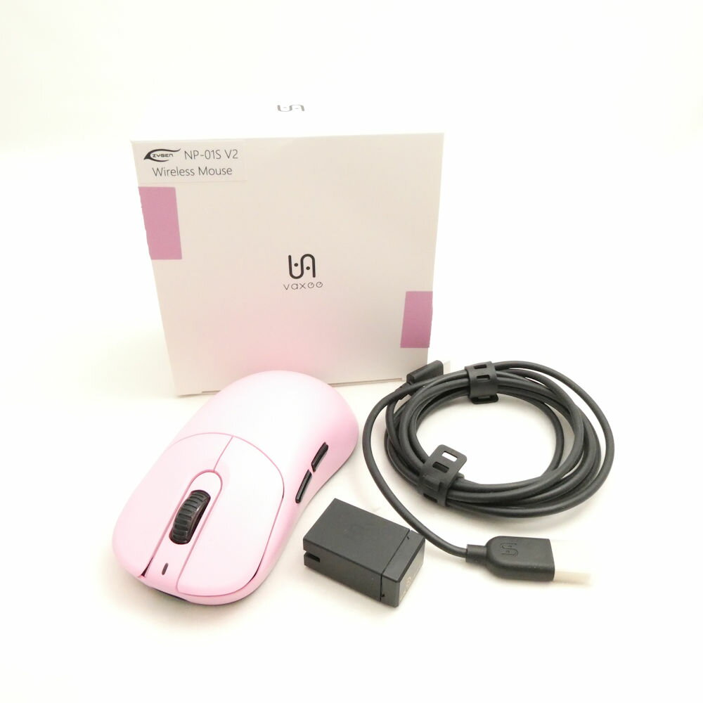 美品 ZYGEN NP-01S V2 ゲーミングマウス PC周辺機器 有線 無線 HD266 【中古】