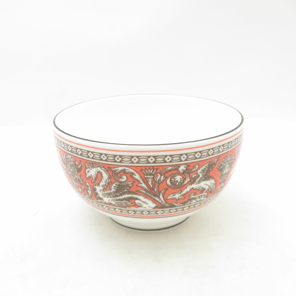 樂天商城 - 未使用 WEDGWOOD ウェッジウッド フロレンティーン サーモン ラウンドボウル 11cm 深皿 プレート 小鉢 レンジ/食洗機可 SC11031L1 【中古】