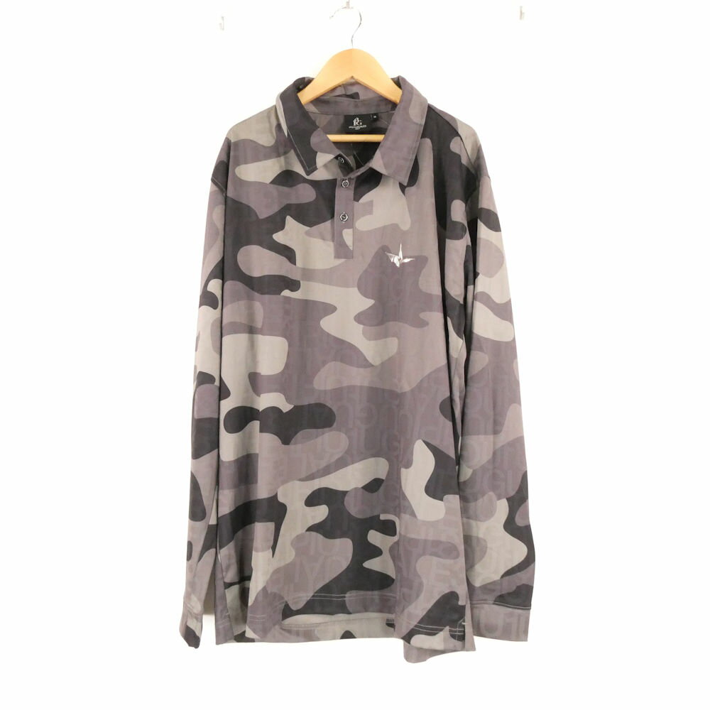 当ストア取扱商品 【 食器 インテリア 】 プレート ティーカップ コーヒーカップ カップ＆ソーサー グラス タンブラー ワイングラス マグカップ ポットシュガーポット クリーマー 鍋 花瓶 フィギュリン 置物 調理機器 など 【 アパレル ブランド 】 ワンピース コート トップス スカート パンツ バッグ 財布 カーディガン ジャケット 靴 シューズ ブーツ スーツ アクセサリー など 【コレクション・ホビー・機器類】 マウス キーボード モニター ヘッドセット マイク ユニフォーム ゴルフウェア スポーツウェア アウトドア キャンプ 脱毛器 ホビー フィギュア ゲーム 万年筆 など 中古品 や アウトレット などを多数取り揃えております。 「ライフスタイルを軽やかで華やかに」といったコンセプトでブランド品の衣類、食器 インテリア などを中心に未使用品から中古品までお安く販売しております。 すべての商品は専門バイヤーが査定をおこない基準を通過した商品となりますのでご安心ください。 掲載商品は他のネットショップにも販売しているため、販売開始前関わらず既に在庫切れや重複してご注文される場合がございます。 その際は誠に申し訳ございませんがご注文の時間が早いお客様を優先させていただきますのでご理解とご了承お願い致します。 【食器などについて】 陶磁器の製法上、個体やロットにより重量やサイズ、ピンホール、スタンプの滲み、突起、ざらつき、色とび、黒点、線傷、濃淡がある場合がございますが、こちらは良品の範囲内となり不良商品ではございません。美品 1PIU1UGUALE3 ウノピュウノウグァーレトレ GRT231 POLO CAMOUFLAGE ポロシャツ VI XLサイズ相当 ポリエステル100％ ゴルフウェア 長袖 99 カモフラ メンズ AO4077A95 【中古】 ※本商品は在庫1点の先着順です ブランド 1PIU1UGUALE3 ウノピュウノウグァーレトレ アイテム ポロシャツ コレクション GRT231 POLO CAMOUFLAGE 個数 1点 男女 メンズ 色 グレー ※上記カラーは色の系統を記載。メーカー公式カラーや弊社主観で判断した色合いがある場合は下記の素材・その他に記載しております。 素材・その他 ポリエステル100％ ゴルフウェア 長袖 99 カモフラ 表記サイズ VI XLサイズ相当 実寸サイズ 肩幅：49cm身幅：61cm袖丈：66cm総丈：78.5cm ※寸法は平置実寸です。（多少の誤差はお許しください） コンディションレベル SA コンディション詳細 未使用に近い状態です。若干のキズスレや汚れがある場合は、特に気になる部分を撮影しています。 付属品 なし