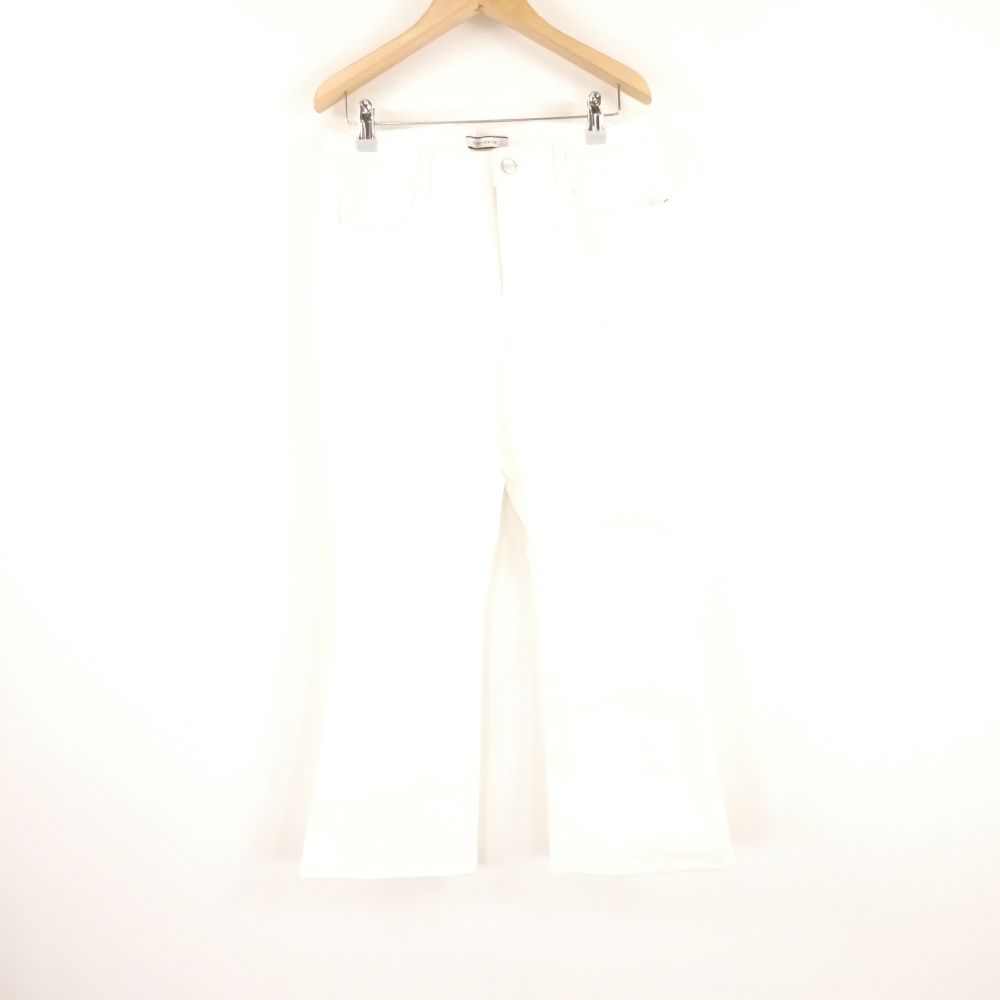 Rakuten - 未使用 FOXEY NEW YORK フォクシー 39876 クロップドパンツ 40 コットン ポリウレタン フレア レディース AN3135A39 【中古】