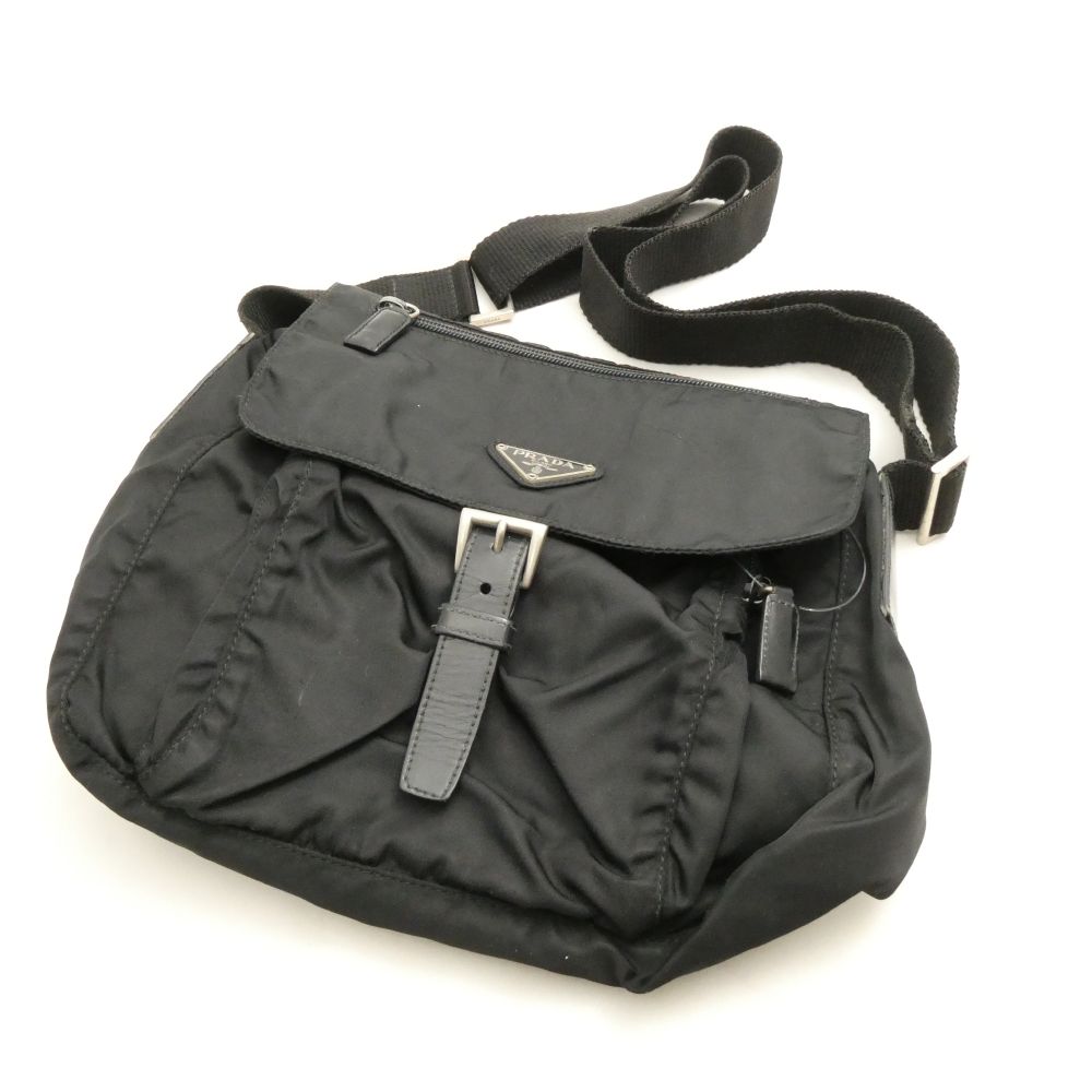Rakuten - PRADA プラダ BT0501 ショルダーバッグ ナイロン 三角ロゴ クロスボディ ヴィンテージ 鞄 AU4369 【中古】