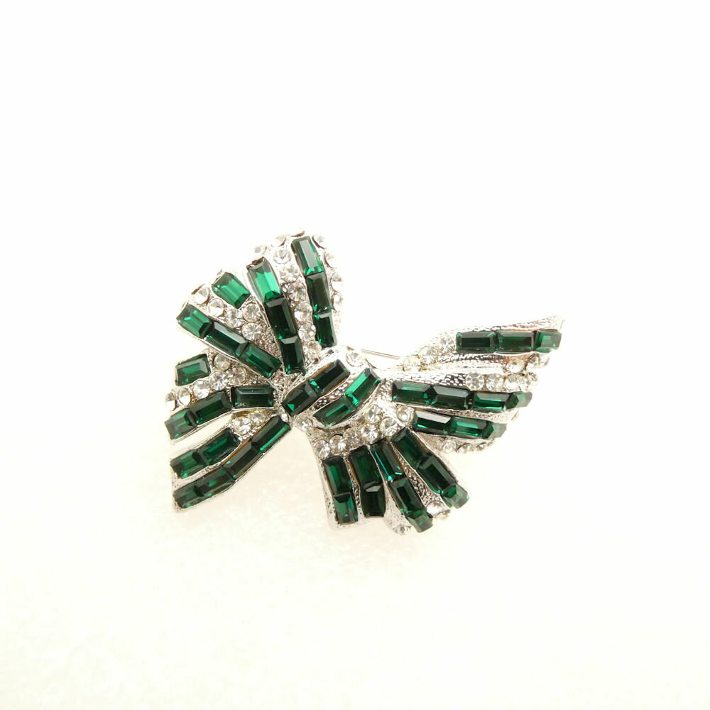美品 FOXEY BOUTIQUE フォクシー ブローチ シルバー リボン レディース AN3195 【中古】
