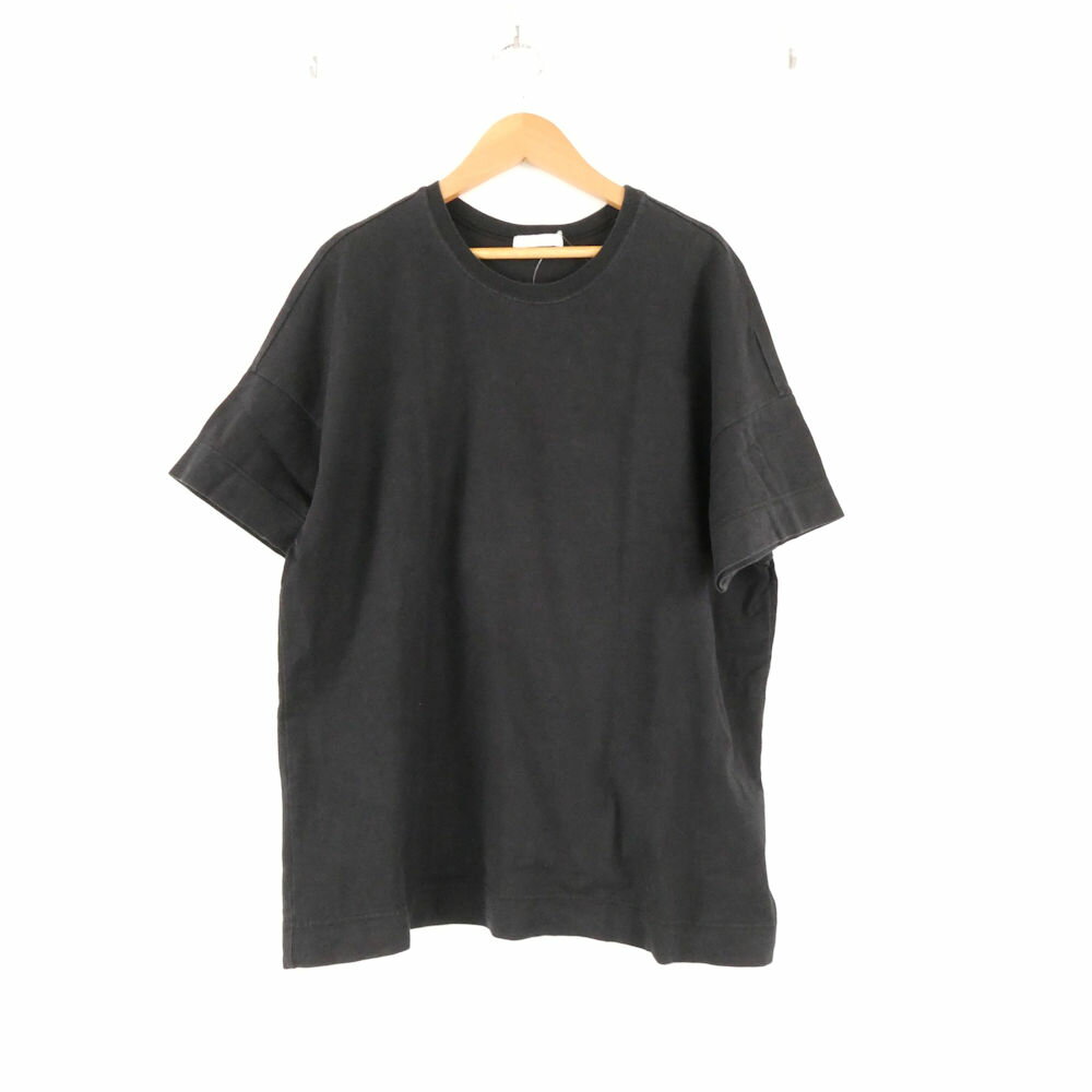 乐天商城 - Plage de charme プラージュ ドゥ シャルム 19-070-922-8040-1-0 Tシャツ FREE コットン100% 半袖 無地 カットソー トップス レディース AU4414A5 【中古】