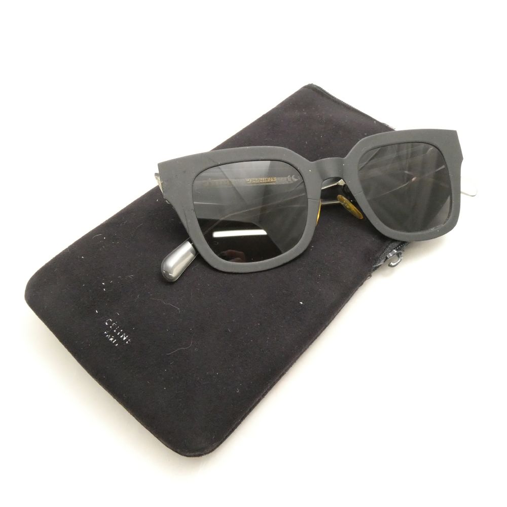 Rakuten - CELINE セリーヌ CL41451 S サングラス 807IR 47□24 TITANIUM AN3251 【中古】