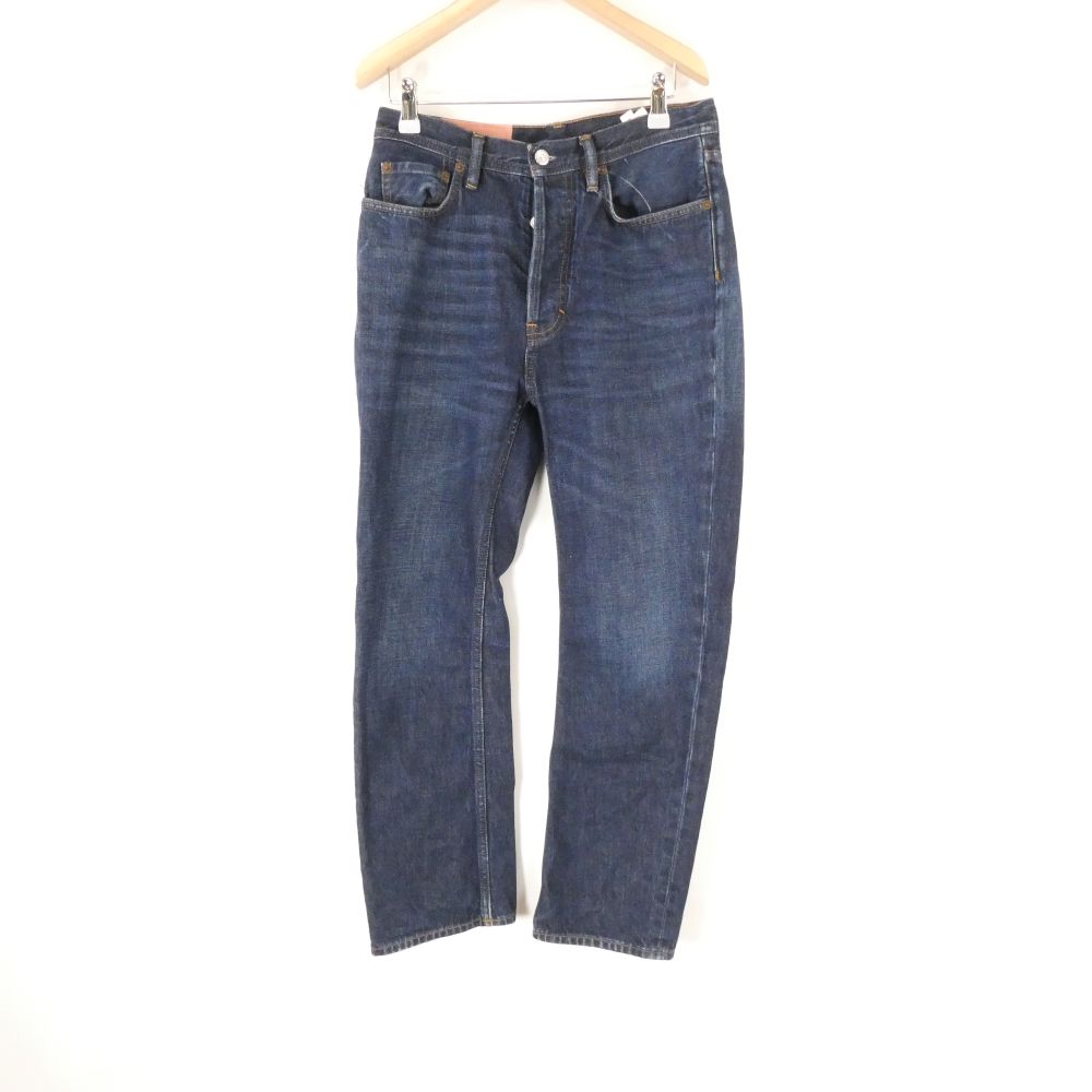 Rakuten - 美品 Acne Studios アクネストゥディオズ Bla Konst ブロコンスト デニムパンツ W24 コットン レディース AN3260A88 【中古】
