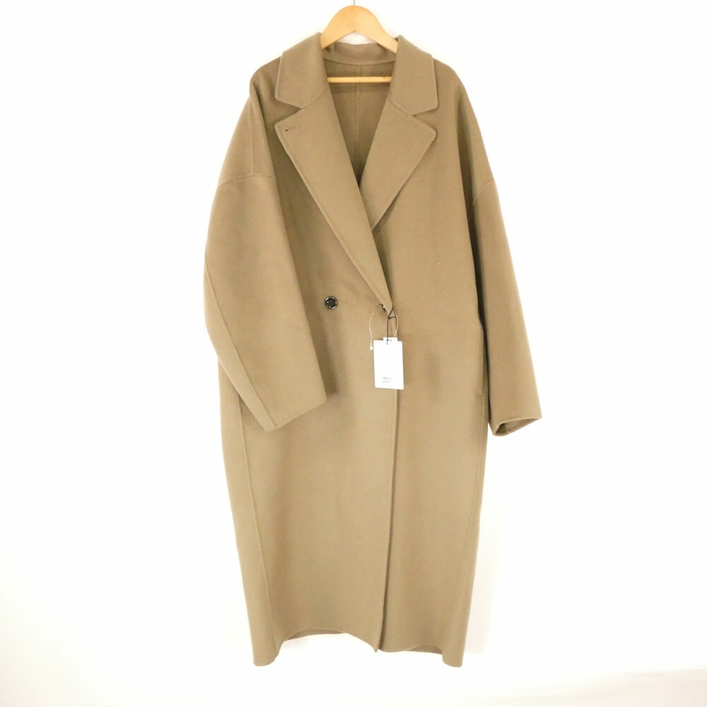 乐天商城 - 未使用 MARW UNITED ARROWS マルゥ ユナイテッドアローズ 9125-6-000004 コート 36 ウール100％ リバー ロングコート レディース AM8738B22 【中古】