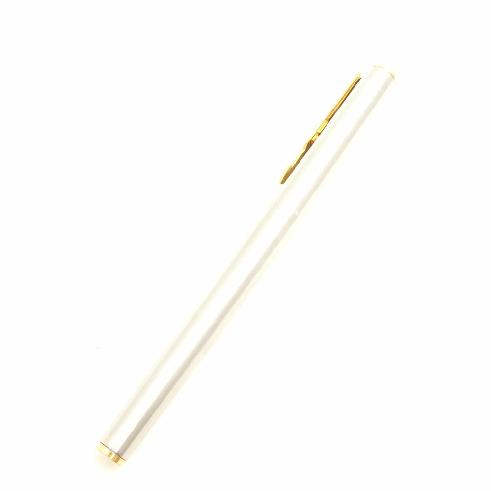 Rakuten - PARKER パーカー 万年筆 全長13cm 金 銀 ゴールド ペン 筆記用具 文房具 HU1895W3 【中古】