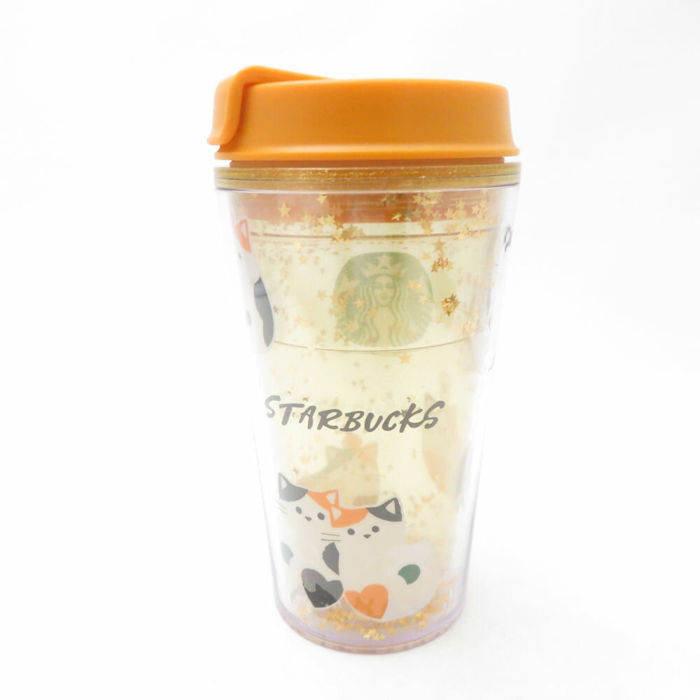Rakuten - 未使用 STARBUCKS スターバックス タンブラー 355ml スタバ 三毛猫 ねこ プラスチック製 SC11204D1 【中古】