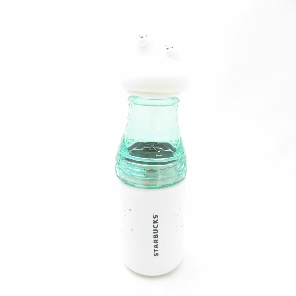Rakuten - 美品 STARBUCKS スターバックス ホリデー2018 ポーラーベア ステンレス サニーボトル 500ml スタバ 限定 シロクマ SC11208D1 【中古】