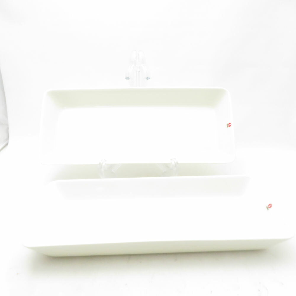 樂天商城 - 美品 iittala イッタラ ティーマ ロングプレート 2枚 16×37cm プラター 長皿 北欧 フィンランド SU14190B3 【中古】
