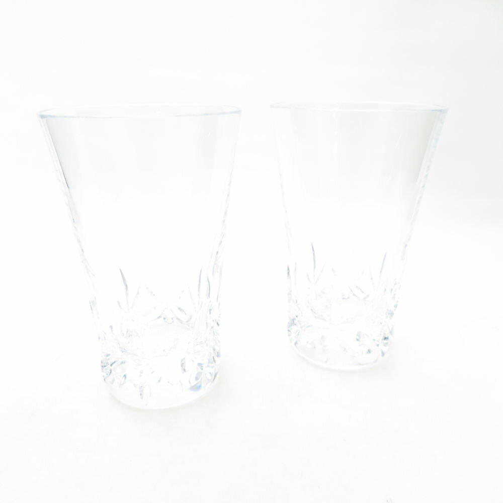 Rakuten - Baccarat バカラ グラスジャパン エクラ タンブラー 2点 クリスタル ペア コップ ビアグラス ジュース 冷茶 SU14327L1 【中古】