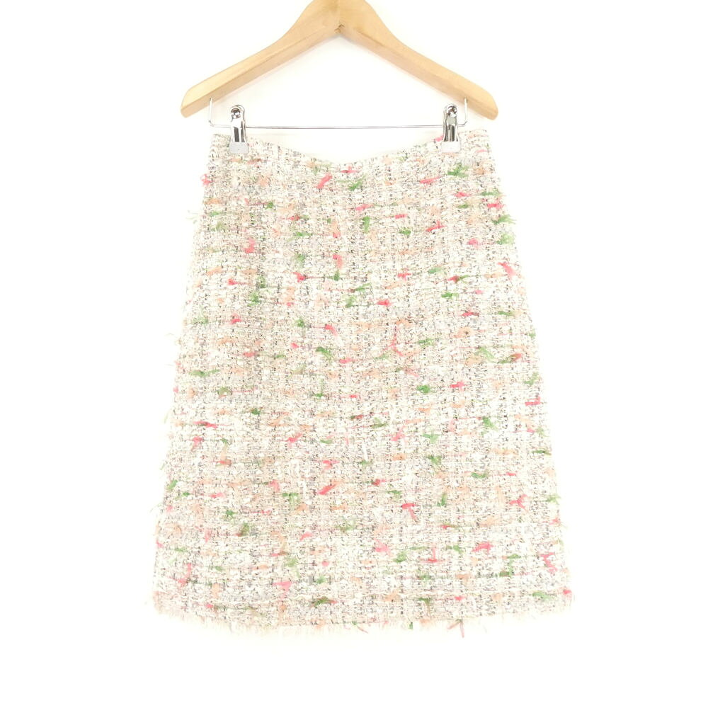 美品 Rene ルネ 6914337 TISSUE スカート 36 コットン ポリエステル…