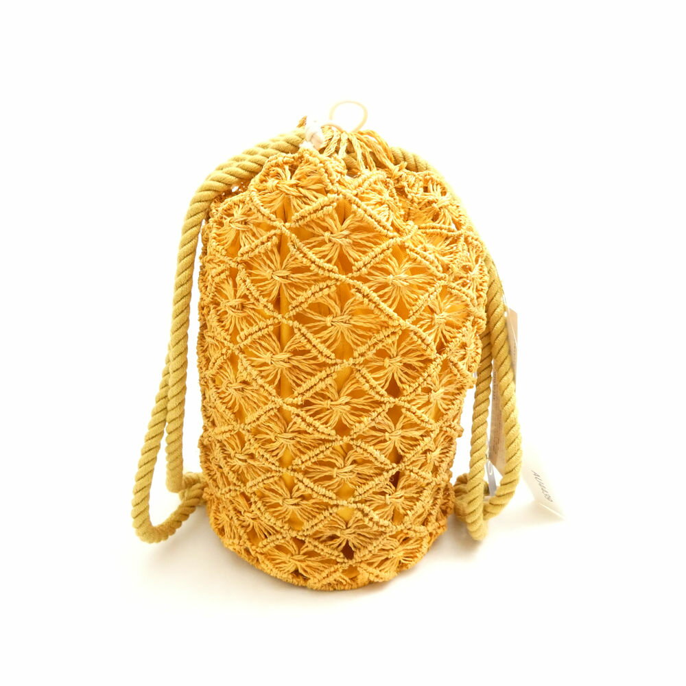 樂天商城 - 未使用 VIOLAdORO ヴィオラドーロ バッグ アバカ ドローストリング 収納袋 小物入れ レディース AU4439 【中古】