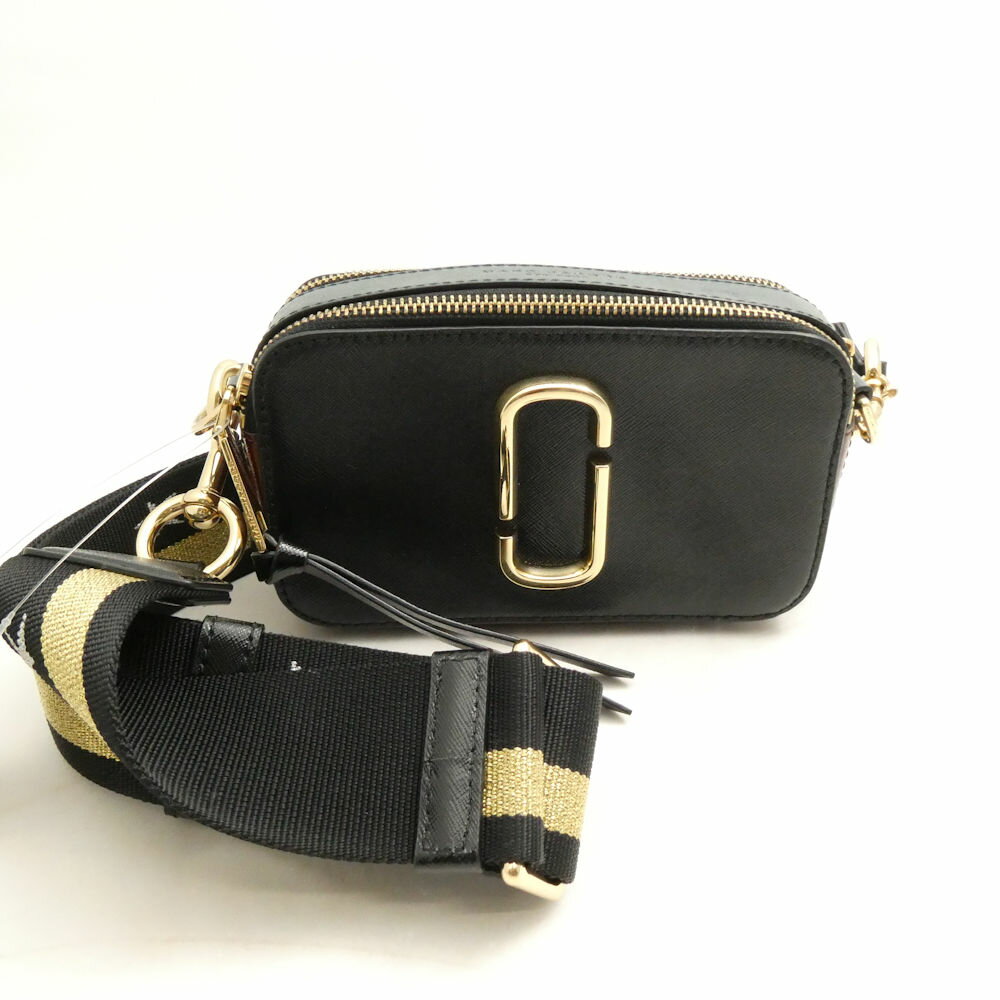 樂天商城 - 美品 MARC JACOBS マークジェイコブス M0010070 スナップショット スモール カメラバッグ コーティングキャンバス ショルダー 斜め掛け ポシェット 鞄 かばん レディース AU4447 【中古】