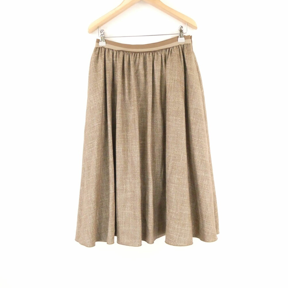 樂天商城 - 美品 FOXEY フォクシー 40160 Misty スカート 38 S相当 ウール他 フレア ひざ丈 MIXツイード レディース AU4461A44 【中古】