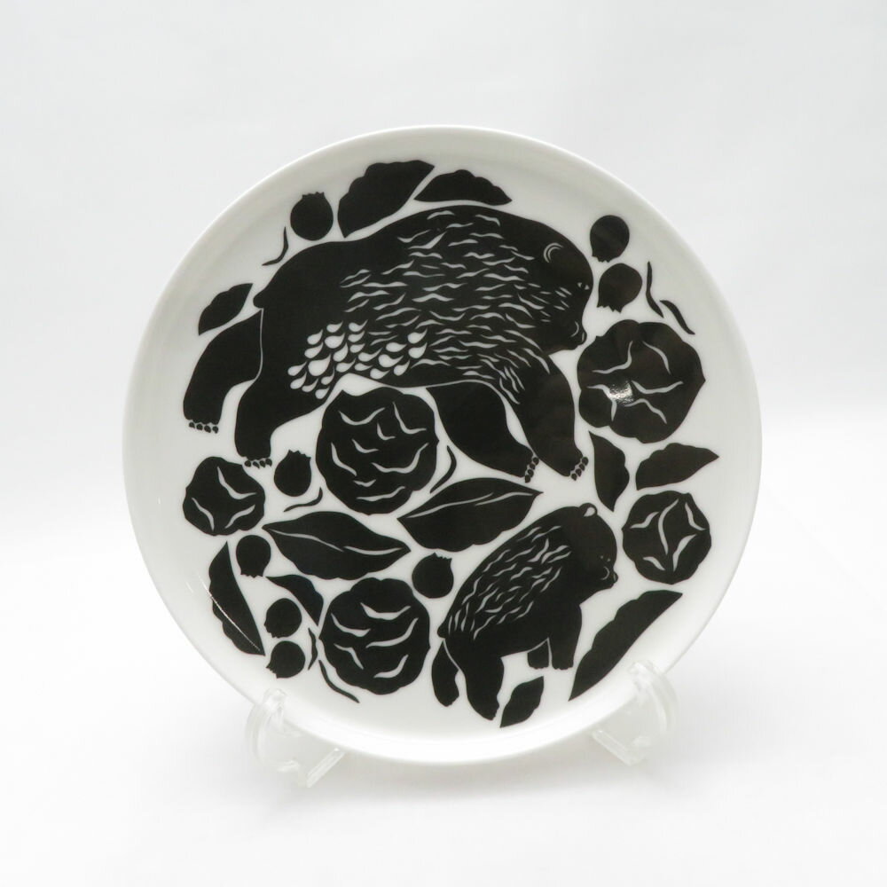 Rakuten - marimekko マリメッコ カルフエモ 中皿 20cmプレート パン ケーキ デザート 北欧 SM5286H2 【中古】