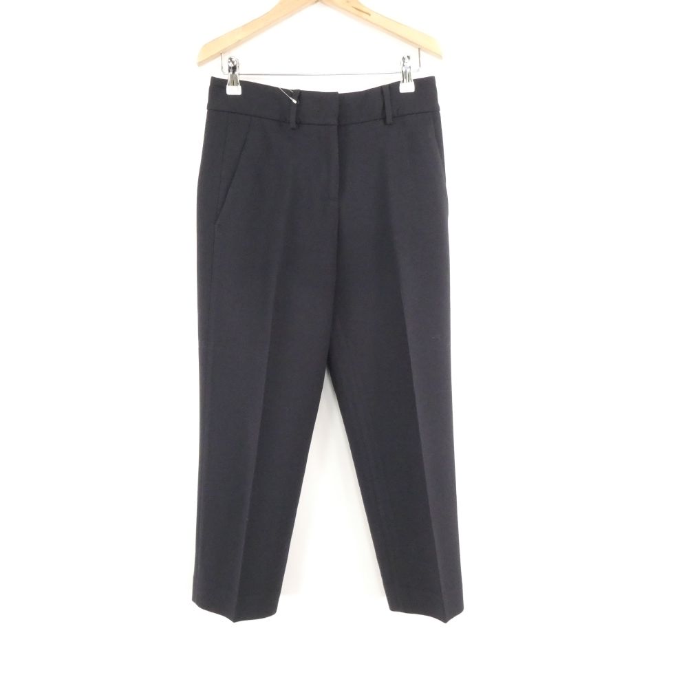 Rakuten - 美品 PESERICO ペゼリコ P04547 パンツ 38 S～Mサイズ ポリエステル レーヨン 七分丈 レディース AN3305A74 【中古】