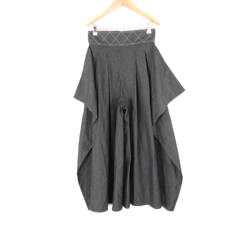 乐天商城 - 美品 LE PHIL ルフィル 534-2230802 ワイドパンツ 0 ポリエステル コットン レディース AN3365A93 【中古】