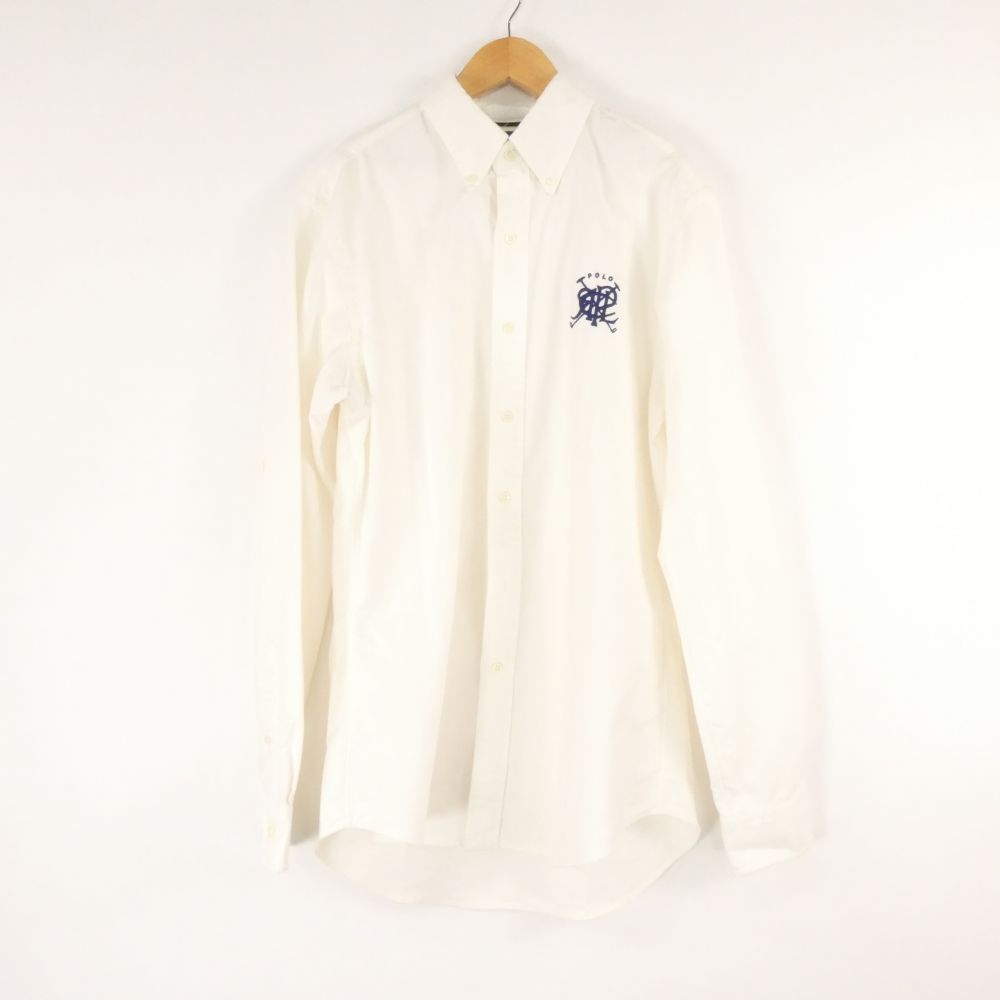 乐天商城 - 美品 RALPH LAUREN ラルフローレン シャツ M 綿100％ 長袖 カスタムフィット メンズ AO4227A60 【中古】