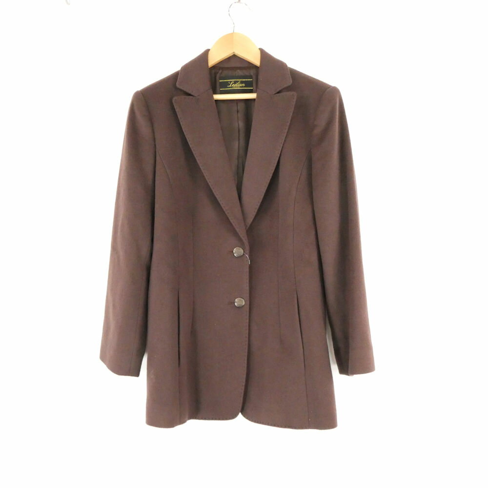 樂天商城 - 美品 Leilian レリアン テーラードジャケット 9 M相当 カシミヤ100％ レディース AO4273A12A47 【中古】