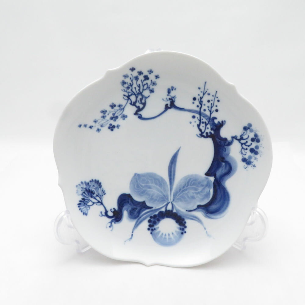 Rakuten - 未使用 MEISSEN マイセン ブルーオーキッド 23501 中皿 18.5cm ケーキプレート 高級テーブルウェア SU14138B4 【中古】