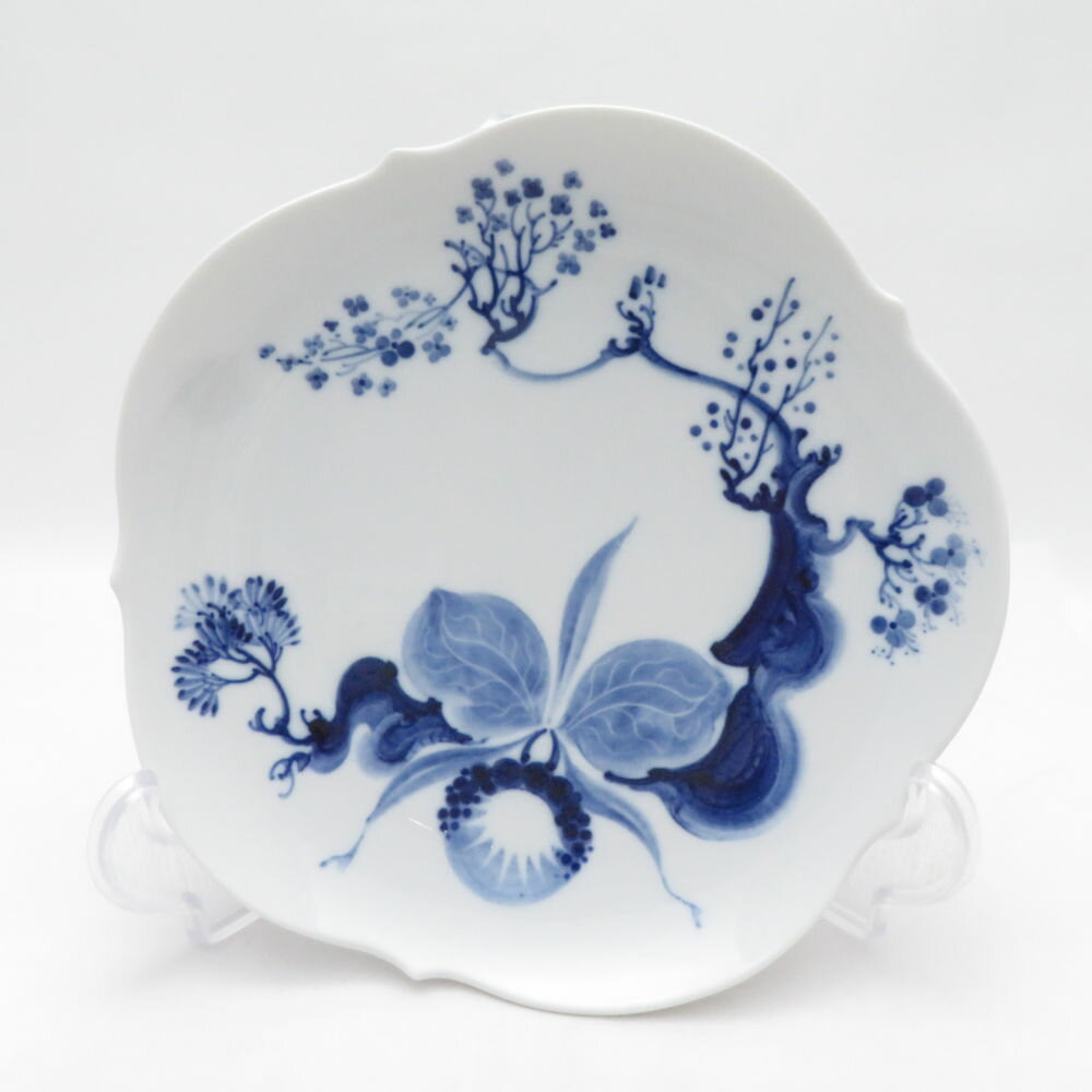 樂天商城 - 未使用 MEISSEN マイセン ブルーオーキッド 23501 中皿 18.5cm ケーキプレート 高級テーブルウェア SU14142B4 【中古】
