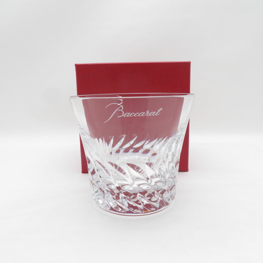 乐天商城 - 美品 Baccarat バカラ グローリア 2016 タンブラー クリスタル ロックグラス オールドファッション クリア SU14260T1 【中古】