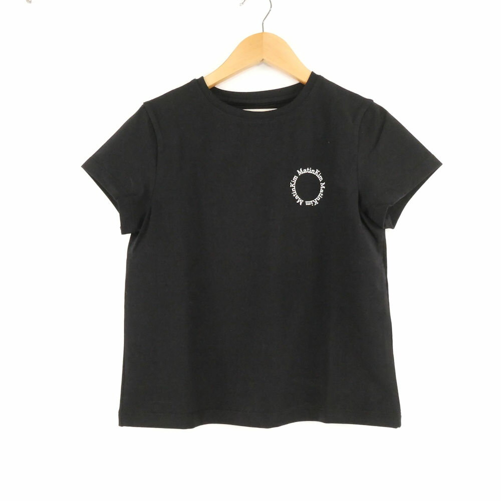 樂天商城 - 未使用 Matin Kim マーティンキム Tシャツ S コットン他 半袖 ロゴ レディース AD1940A62 【中古】