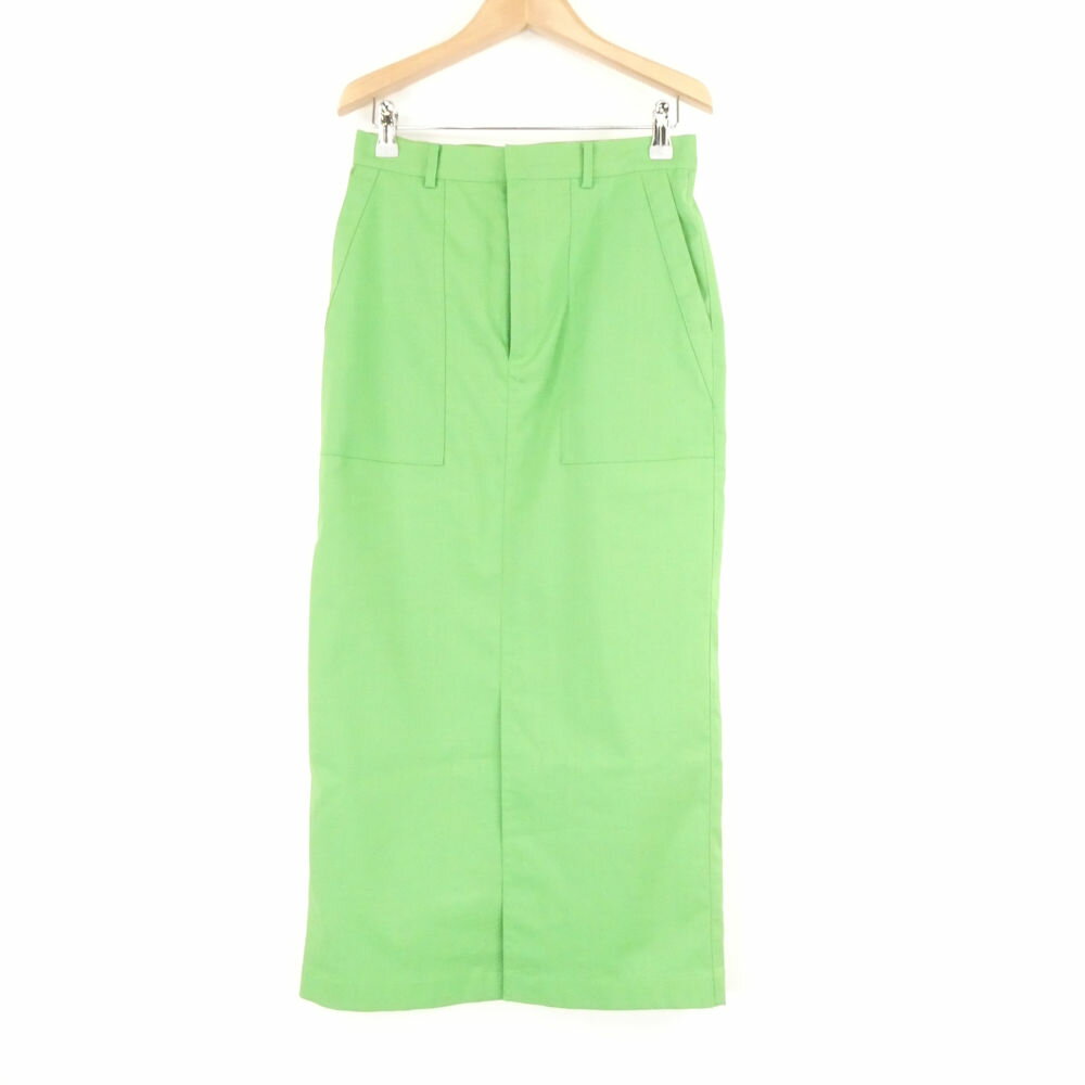 乐天商城 - 美品 UNITED ARROWS ユナイテッドアローズ 1524-144-5016 スカート 38 Mサイズ相当 ポリエステル他 ロング丈 スリット レディース AD1976A34 【中古】