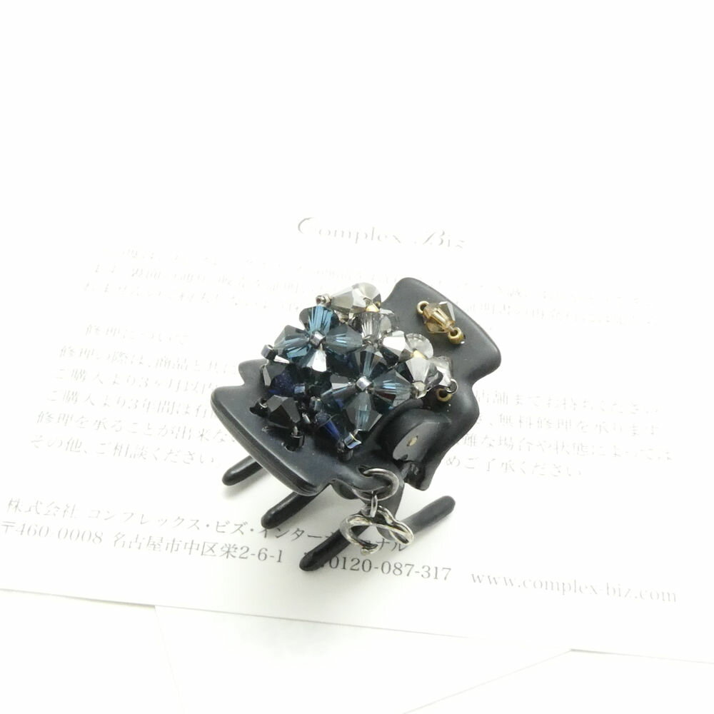 樂天商城 - 美品 Complex Biz コンプレックスビズ フローラルアイス デザートクリップ ヘアクリップ ビジュー アクセサリー AM8917 【中古】