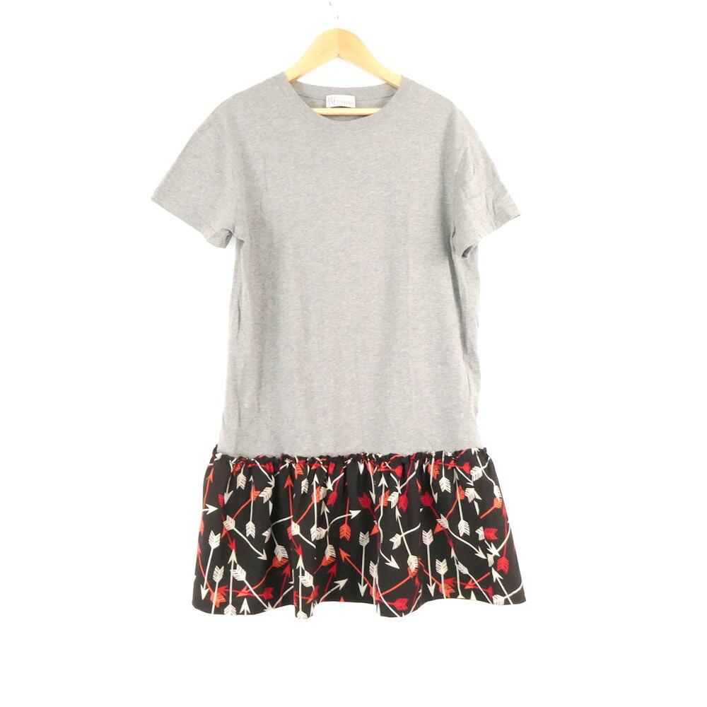 美品 RED VALENTINO ヴァレンティノ ワンピース XS ポリエステル 半袖…