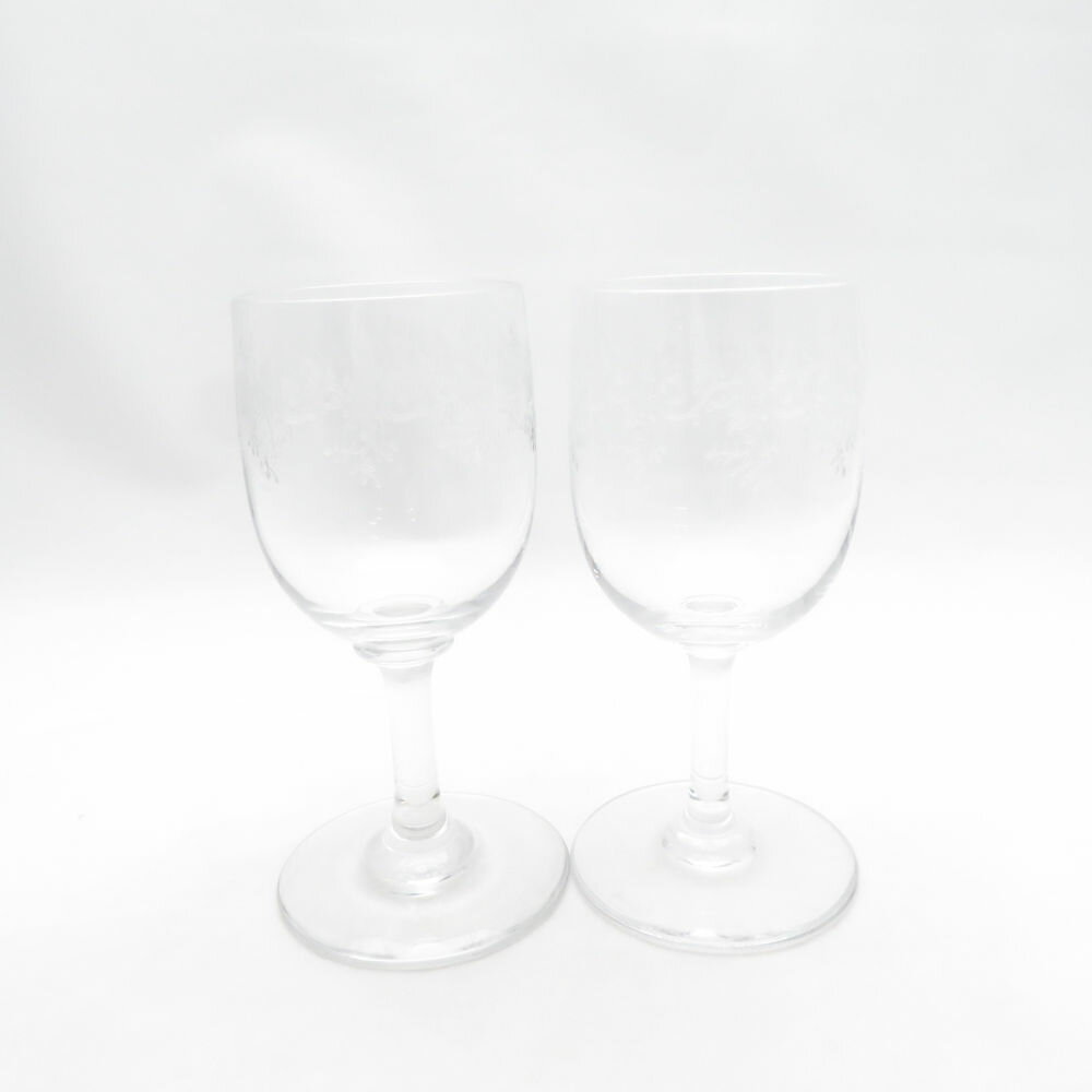 美品 Baccarat バカラ セビーヌ Sevigne セヴィーヌ ワイングラス 2客 ペア 12 ...