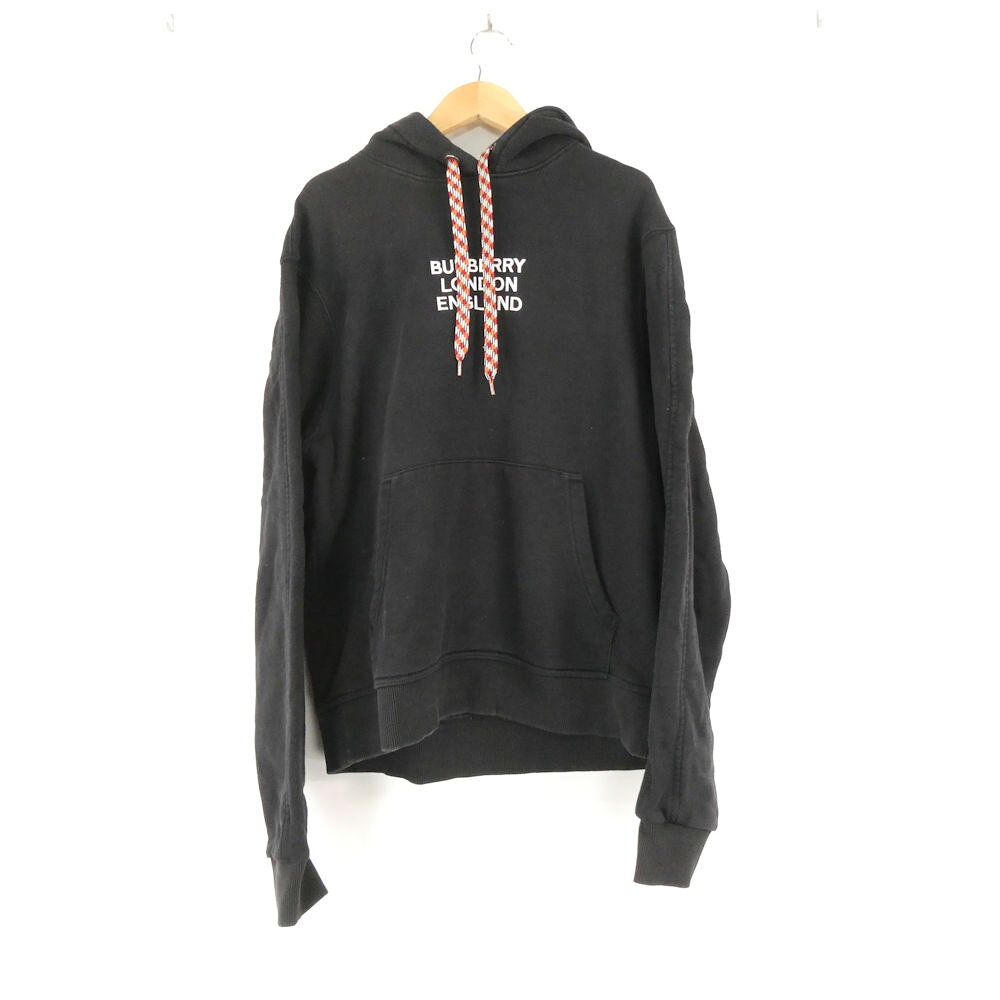 BURBERRY バーバリー プルオーバーフーディ S 綿100％ パーカー トップス…