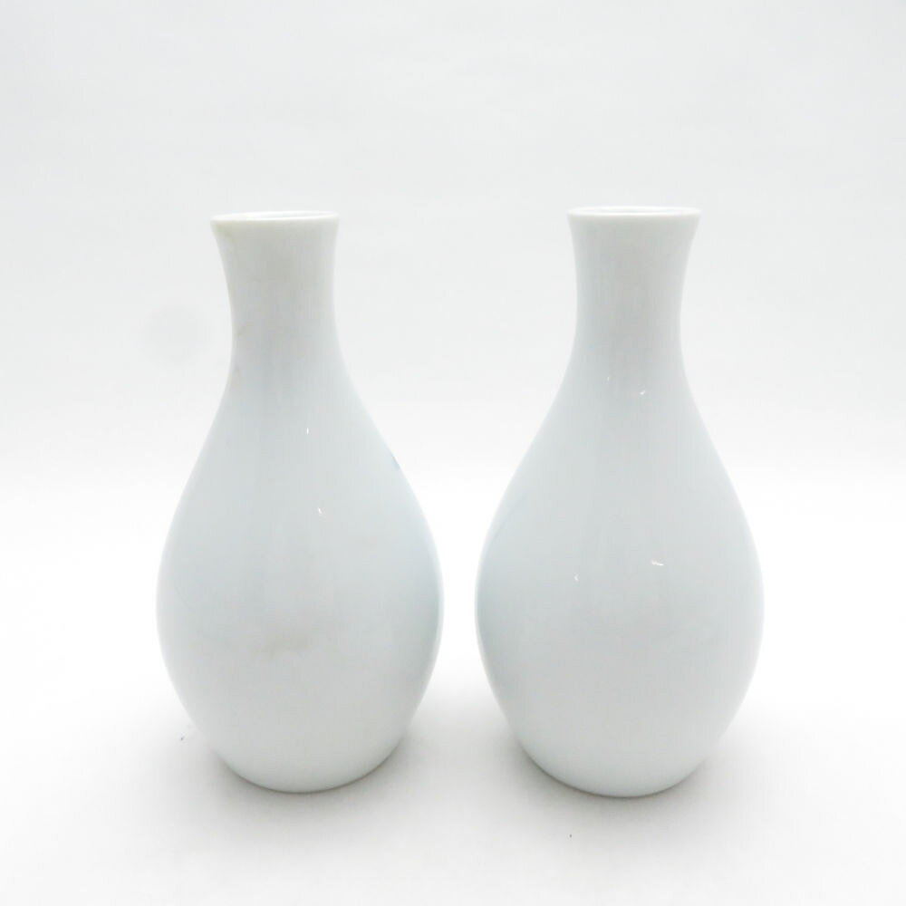 美品 Fukagawa Seiji 深川製磁 酒器揃 7点 セット 徳利 酒杯 盃 染付 有田焼 和食...