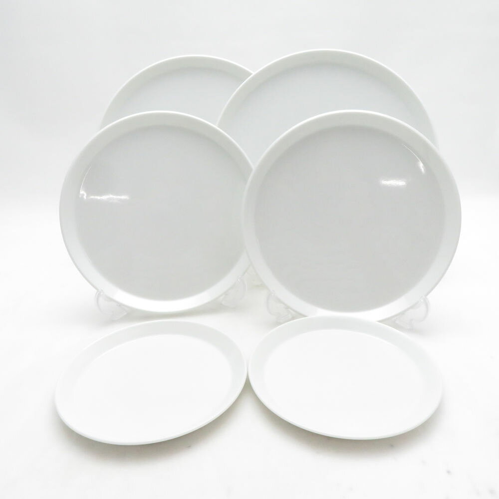 1616/arita japan 有田焼 TY ラウンドプレート 6枚 セット Round Plate 120/165/200 丸皿 SU14784D2 