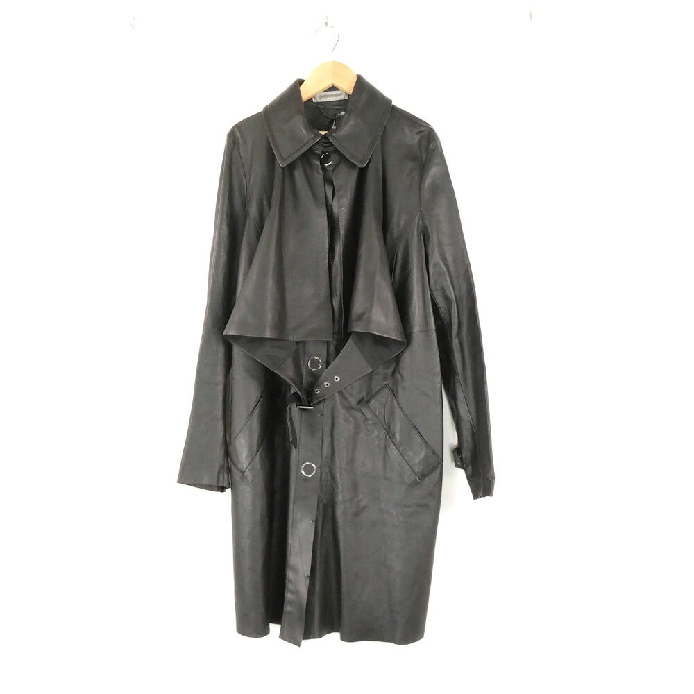 美品 SPORTMAX CODE スポーツマックスコード ジャケット 42 Lサイズ相当 ポリエステル100％ ロング丈 つけ襟 レディース AD2283A59 