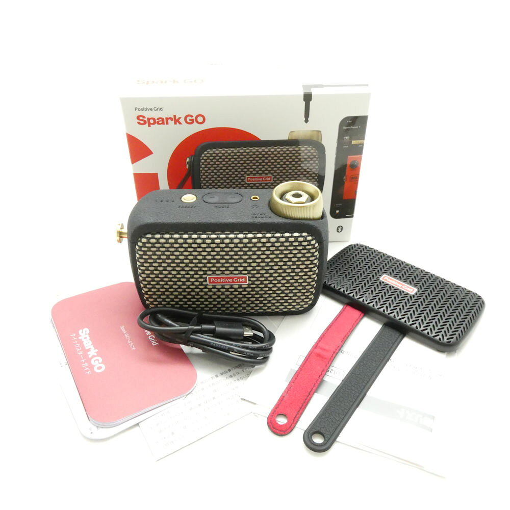 美品 Positive Grid ポジティブグリッド Spark GO ギター用 アンプ ポータブルスピーカー HN312 【中古】