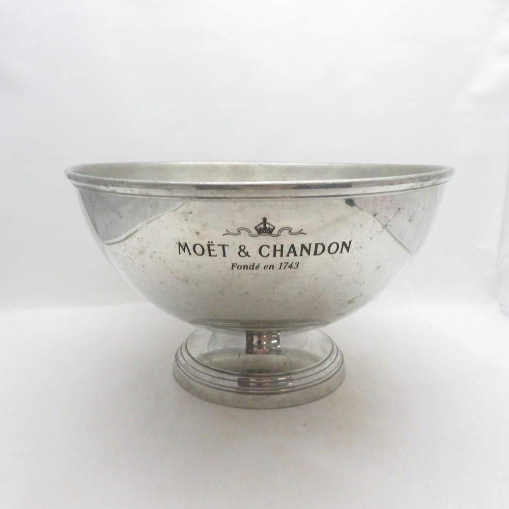 MOET&CHANDON モエシャンドン ピューター シャンパンクーラー 大型錫 アイスボックス SM5693R2 【中古】