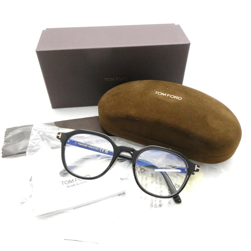 未使用 TOMFORD トムフォード TF6011 K B ECO 001 メガネ…