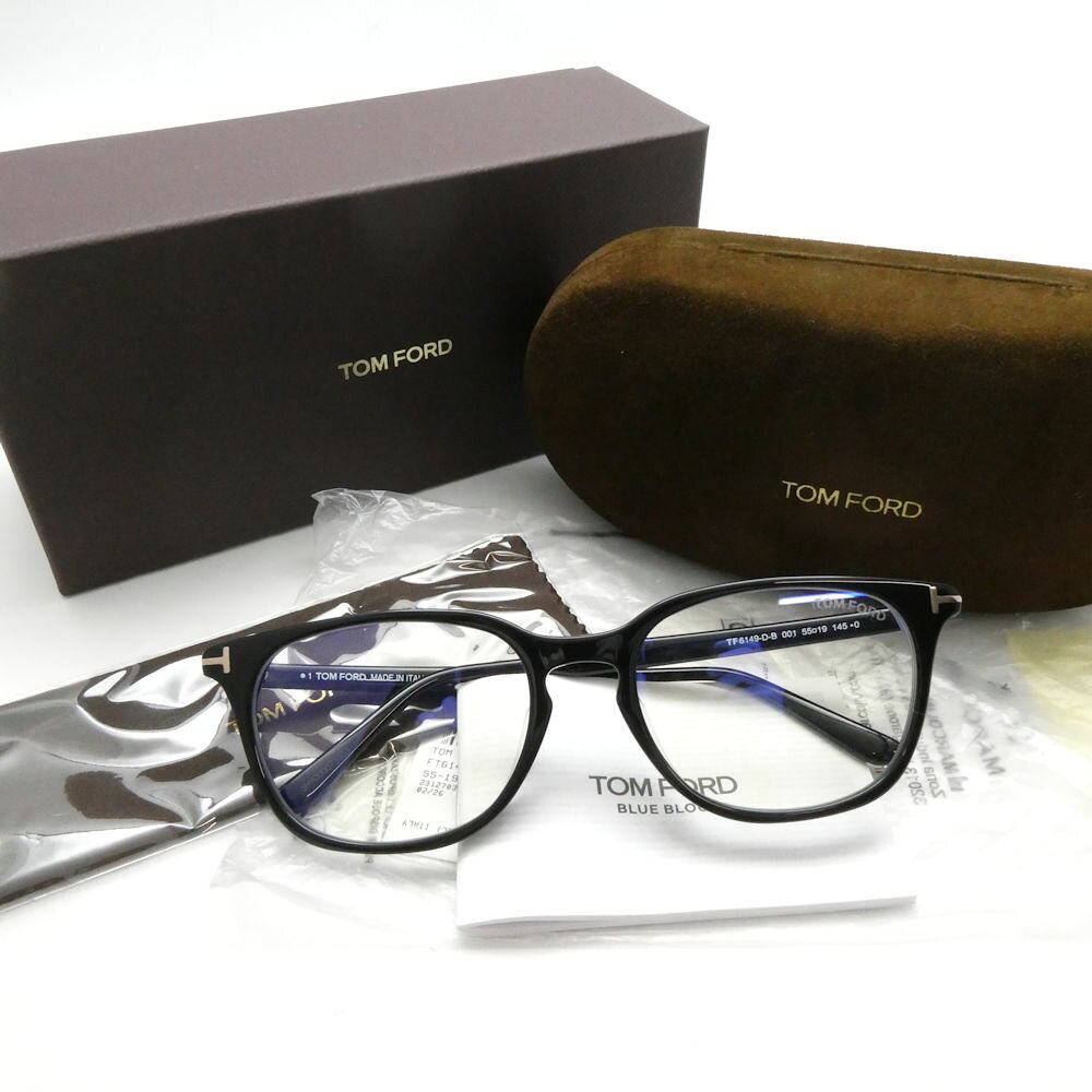 未使用 TOMFORD トムフォード TF6149 D B 001 メガネ 55□19…
