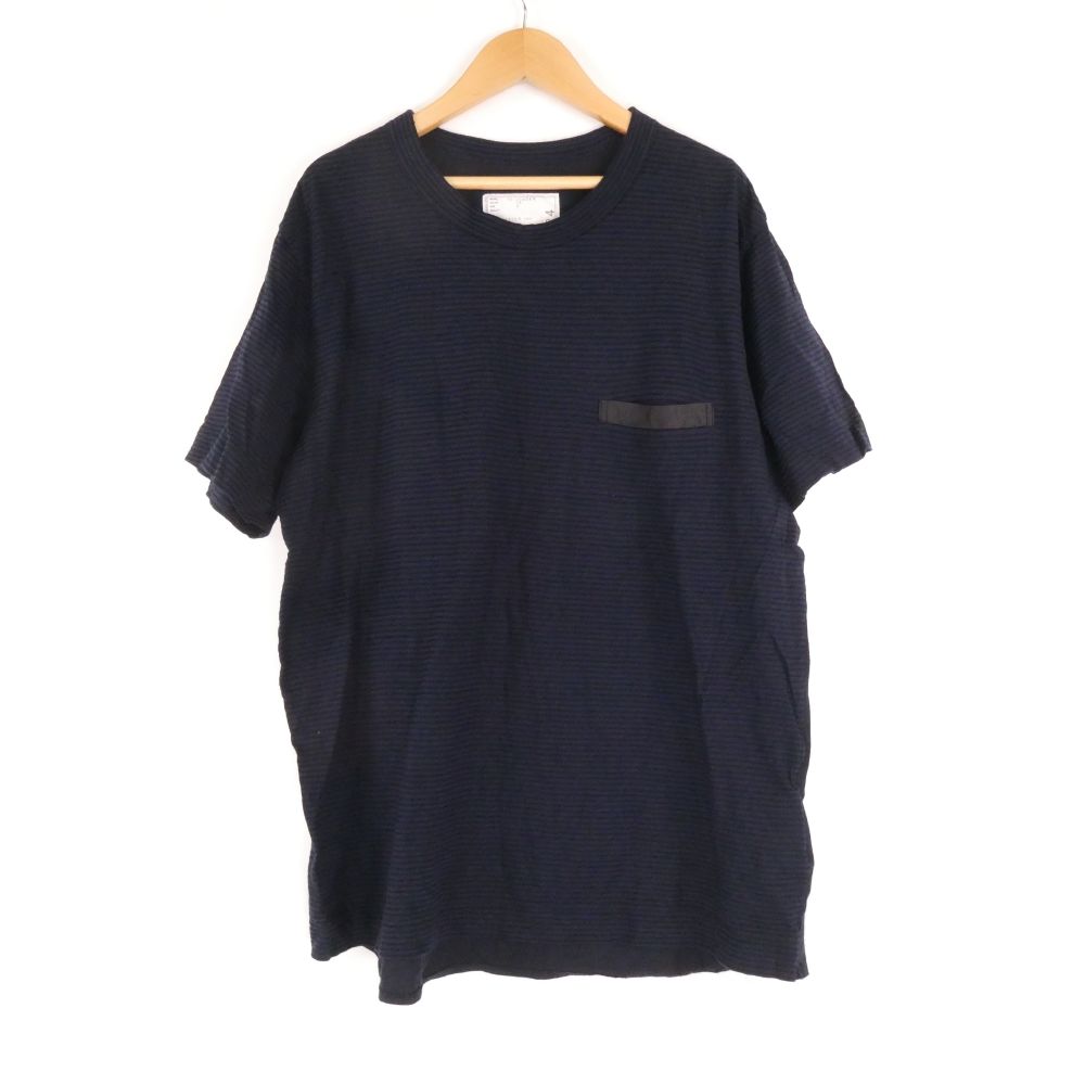 美品 sacai サカイ 14-00624M Tシャツ 2(M～Lサイズ相当) コットン…