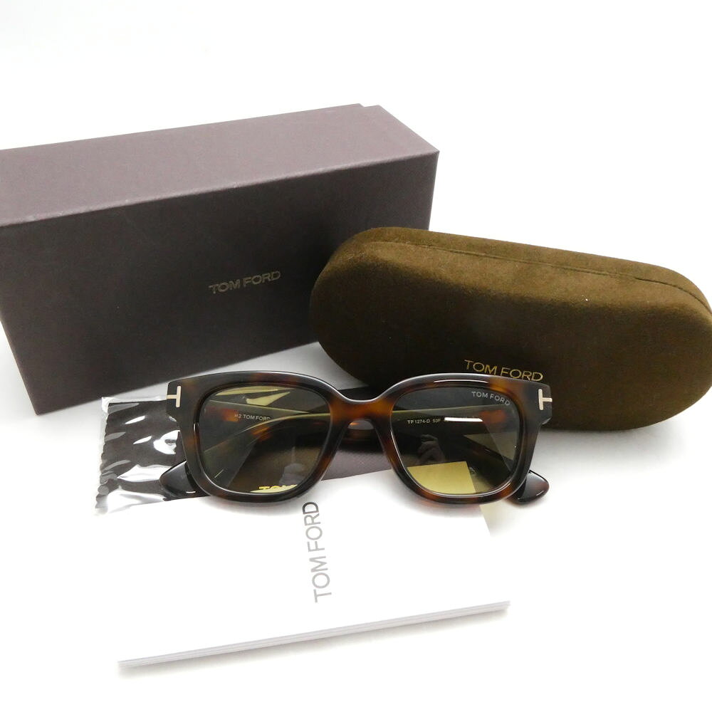 未使用 TOMFORD トムフォード TF1274 D 53F サングラス 1点…