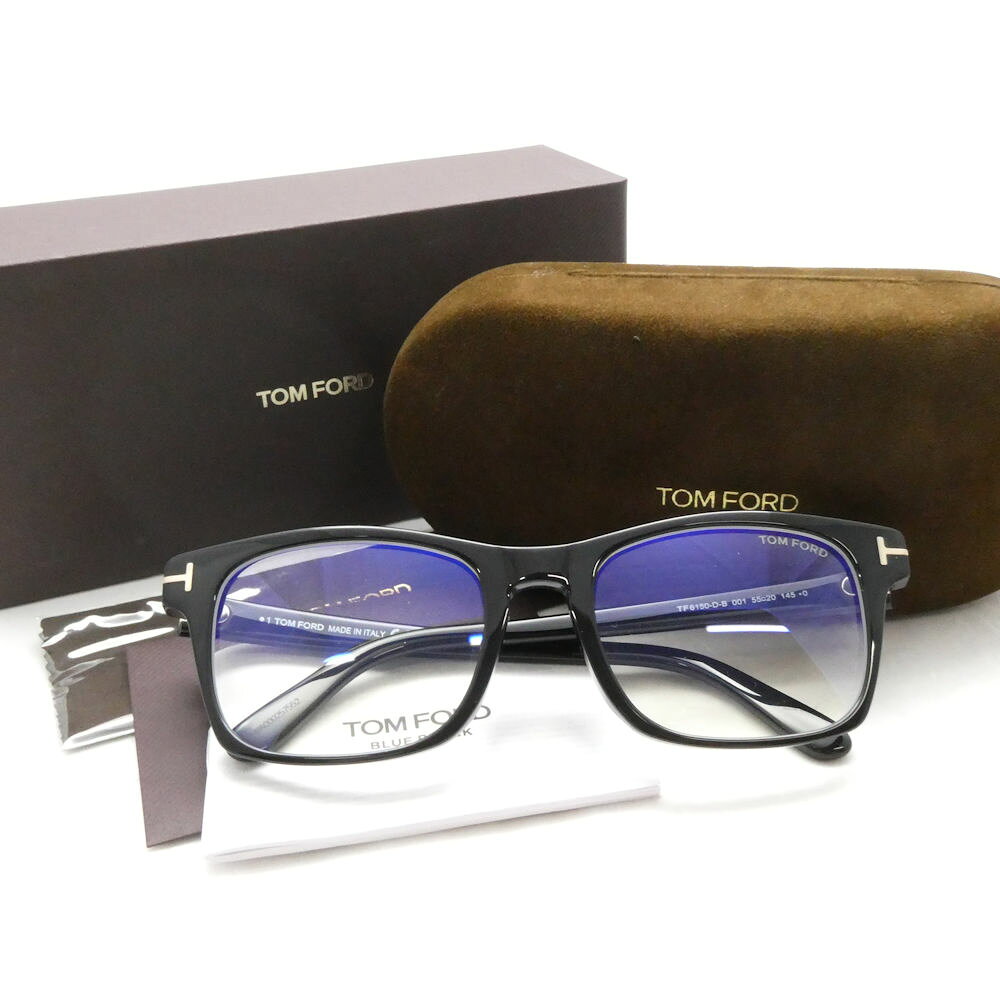 未使用 TOMFORD トムフォード TF6150 D B 001 メガネ 1点…