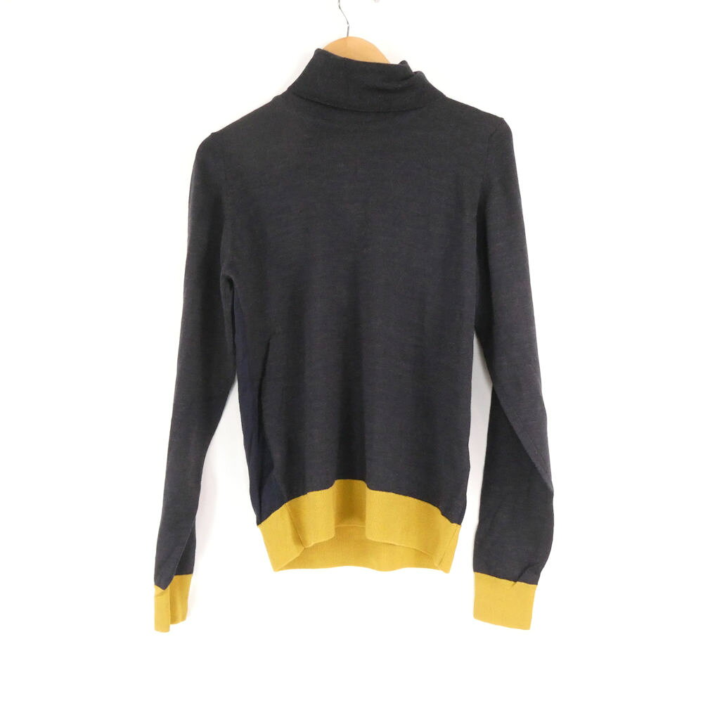 美品 JOHN SMEDLEY ジョンスメドレー ニット S ウール100％ 長袖…