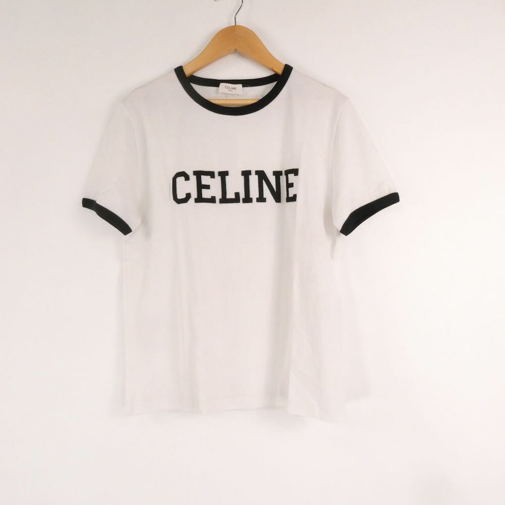 美品 CELINE セリーヌ RX02R507Z.01QF 半袖Tシャツ XS…