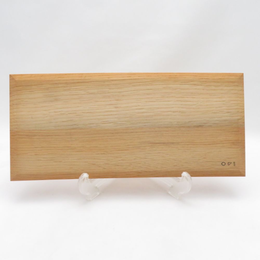 美品 azmaya 東屋 折敷 半切 木製盆 トレイ SO4643Q1 【中古】