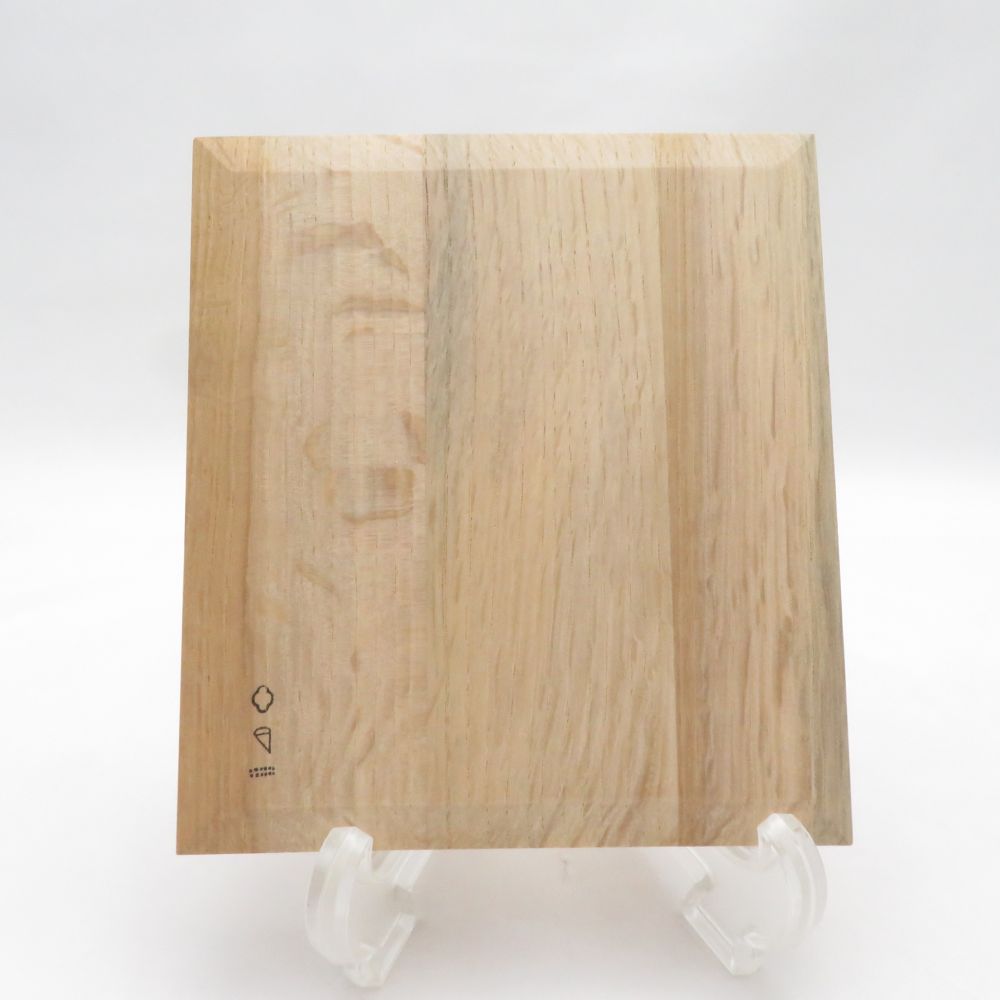 美品 azmaya 東屋 折敷 四切 木製盆 トレイ SO4644Q1 【中古】