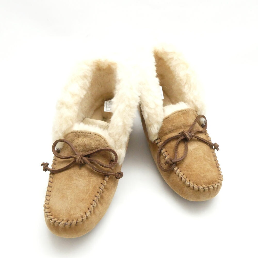 未使用 UGG アグ ALENA シューズ 22cm ムートン レディース AM9497
